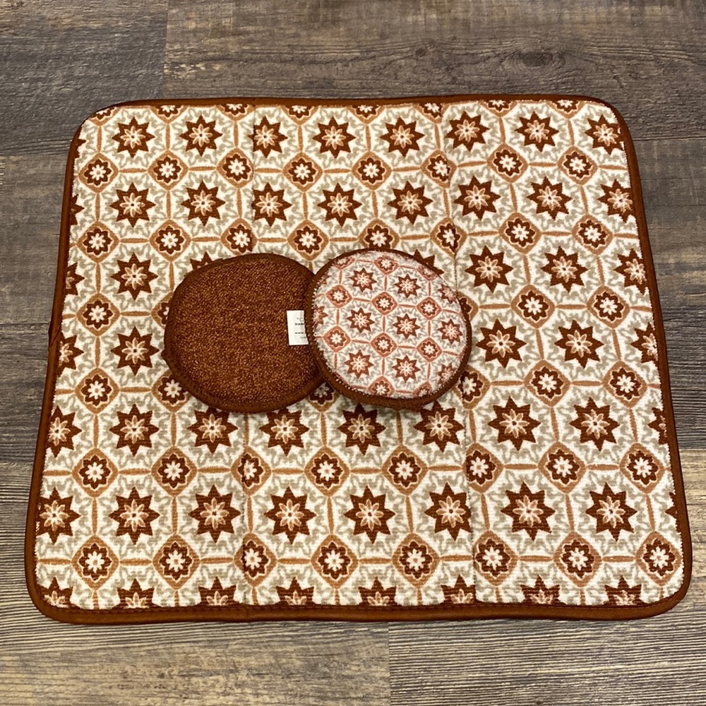 Campanelli drying mat and two sponges